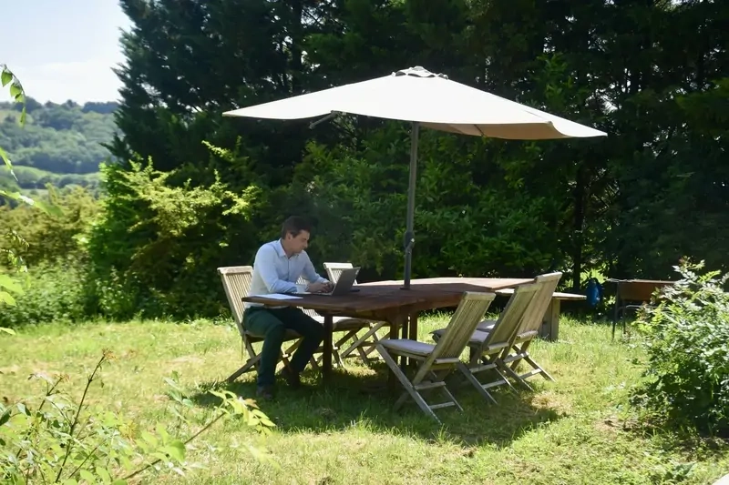 Télétravail sur le domaine